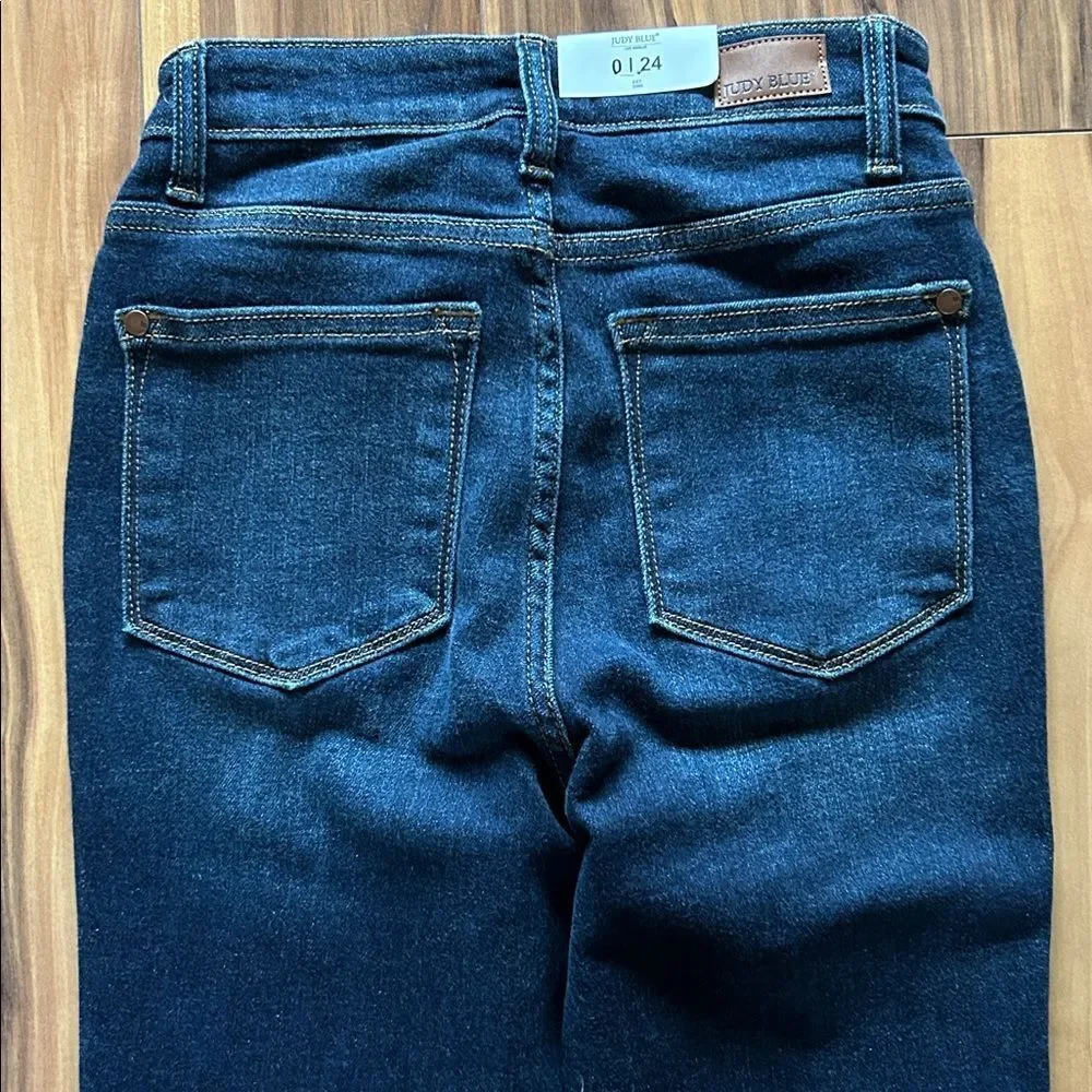 NEW Judy Blue Deep Indigo High Waist Skinny Jeans